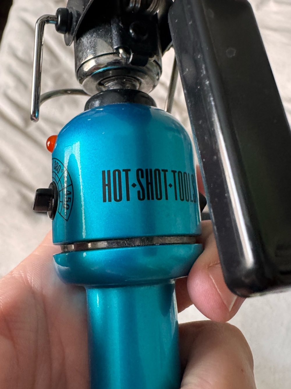 Hot tools 1” inch curling iron and 1 inch wand (brand less) - Picture 2 of 4